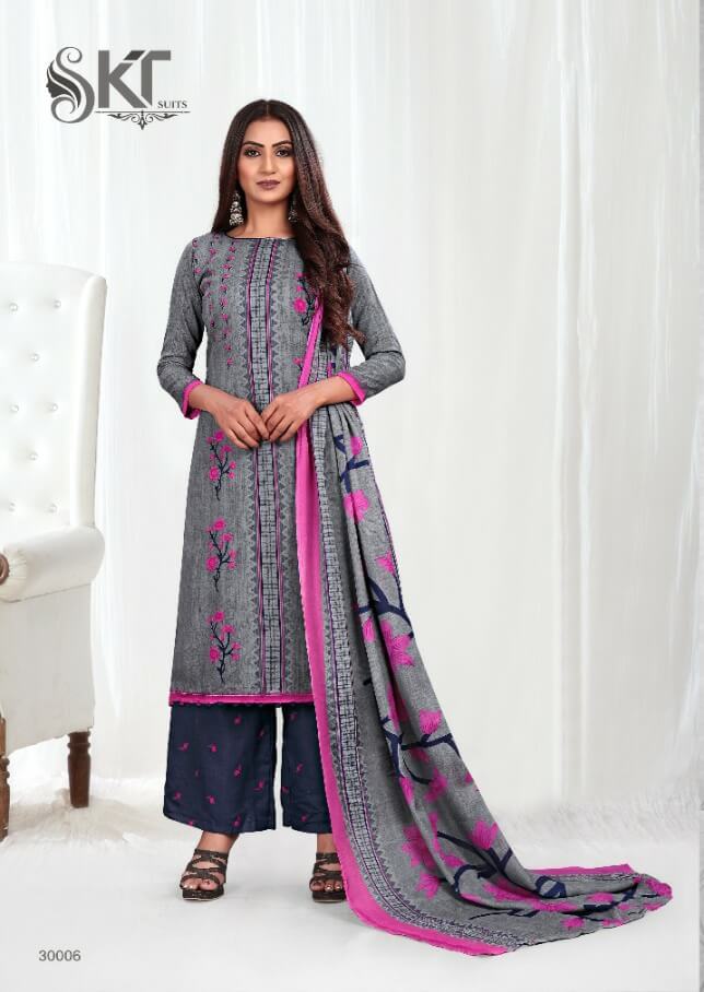 Skt Suits Saanvi Pakistani Dress Material Catalog collection 3