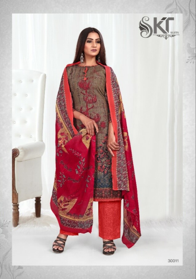 Skt Suits Saanvi Pakistani Dress Material Catalog collection 1