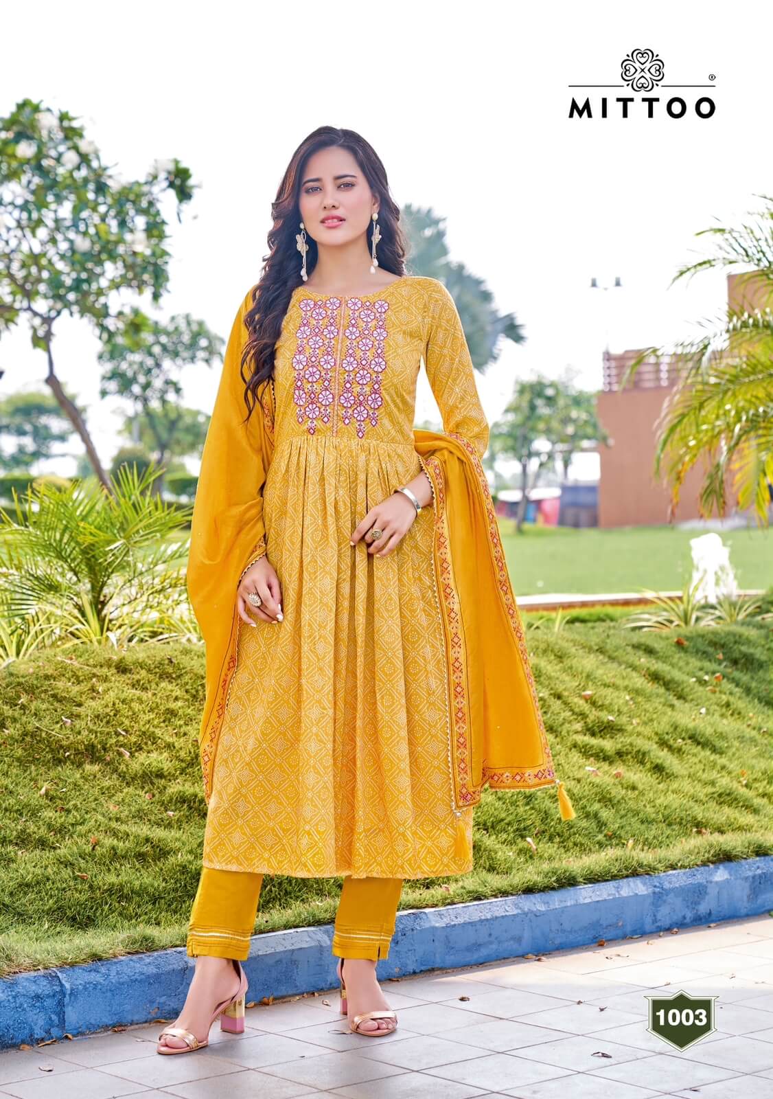 Mittoo Sindoor Printed Salwar Kameez Catalog collection 1