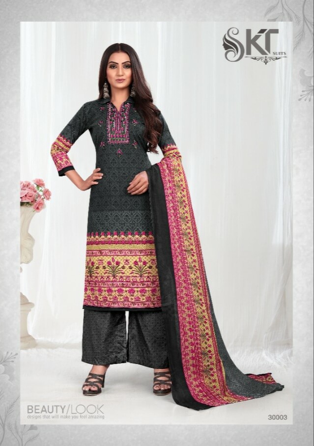 Skt Suits Saanvi Pakistani Dress Material Catalog collection 2