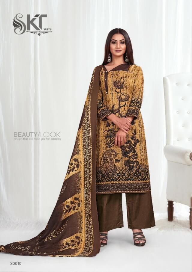 Skt Suits Saanvi Pakistani Dress Material Catalog collection 5