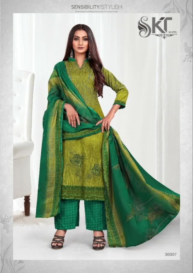 Skt Suits Saanvi Pakistani Dress Material Catalog collection 8