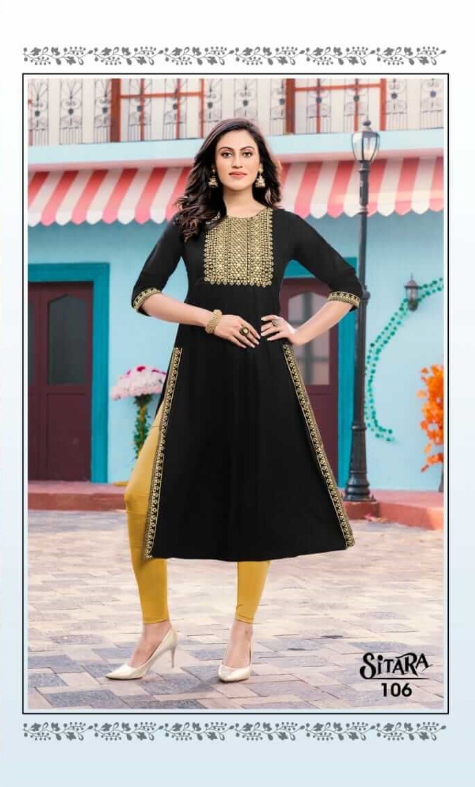 Kinti Sitara Naira Cut Kurti Catalog collection 5