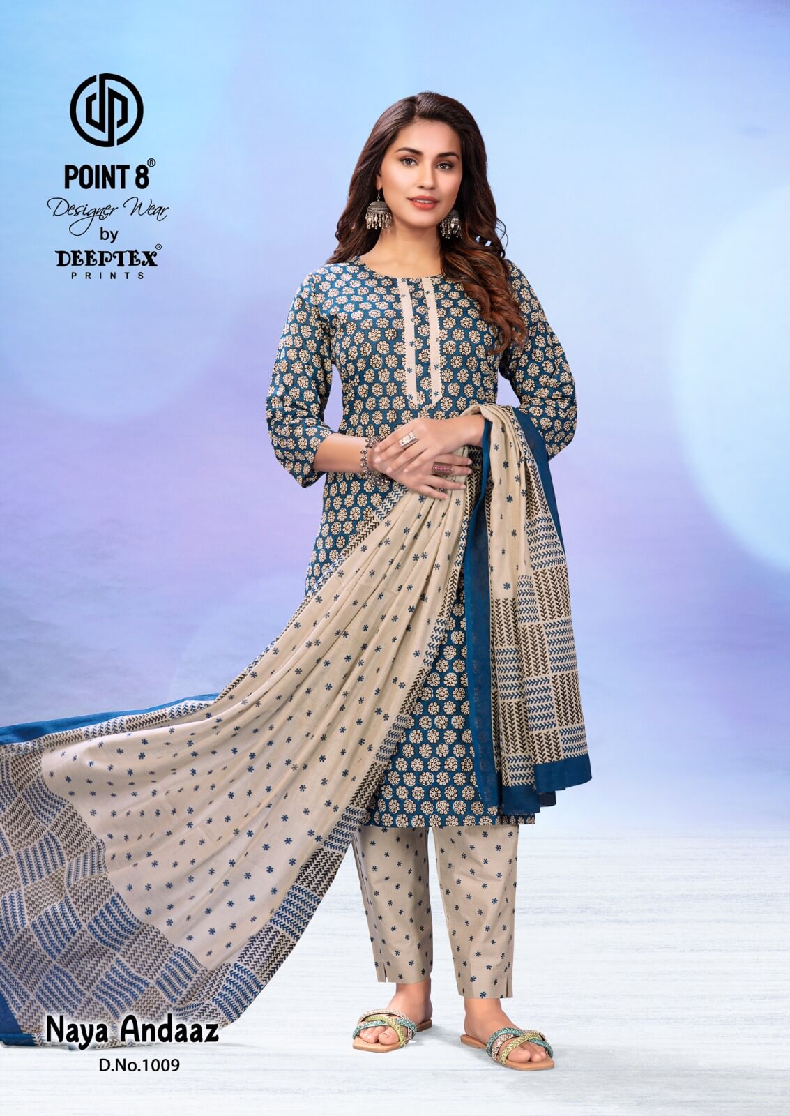 Deeptex Naya Andaaz vol 1 Cotton Salwar Kameez Catalog collection 4