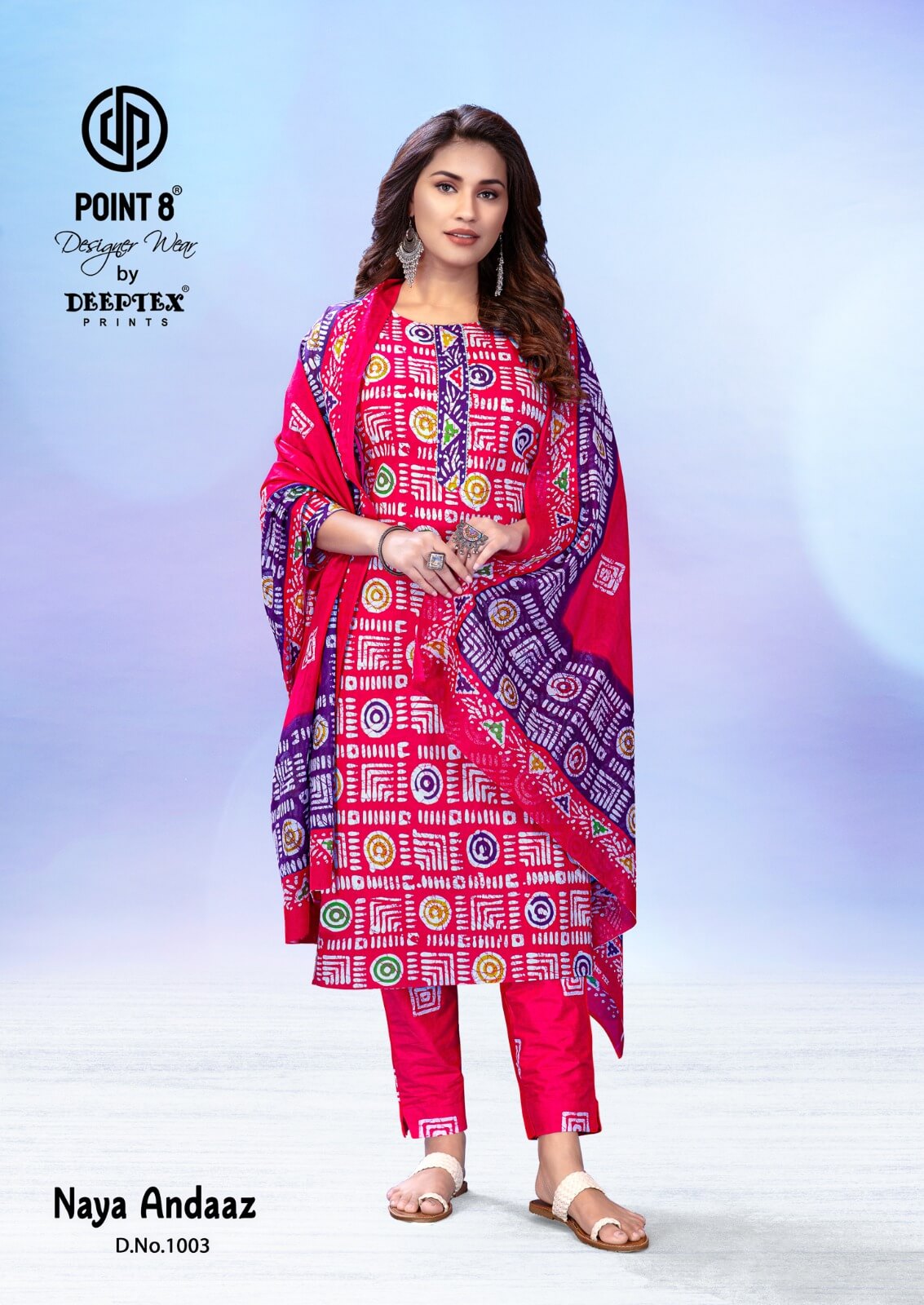 Deeptex Naya Andaaz vol 1 Cotton Salwar Kameez Catalog collection 5