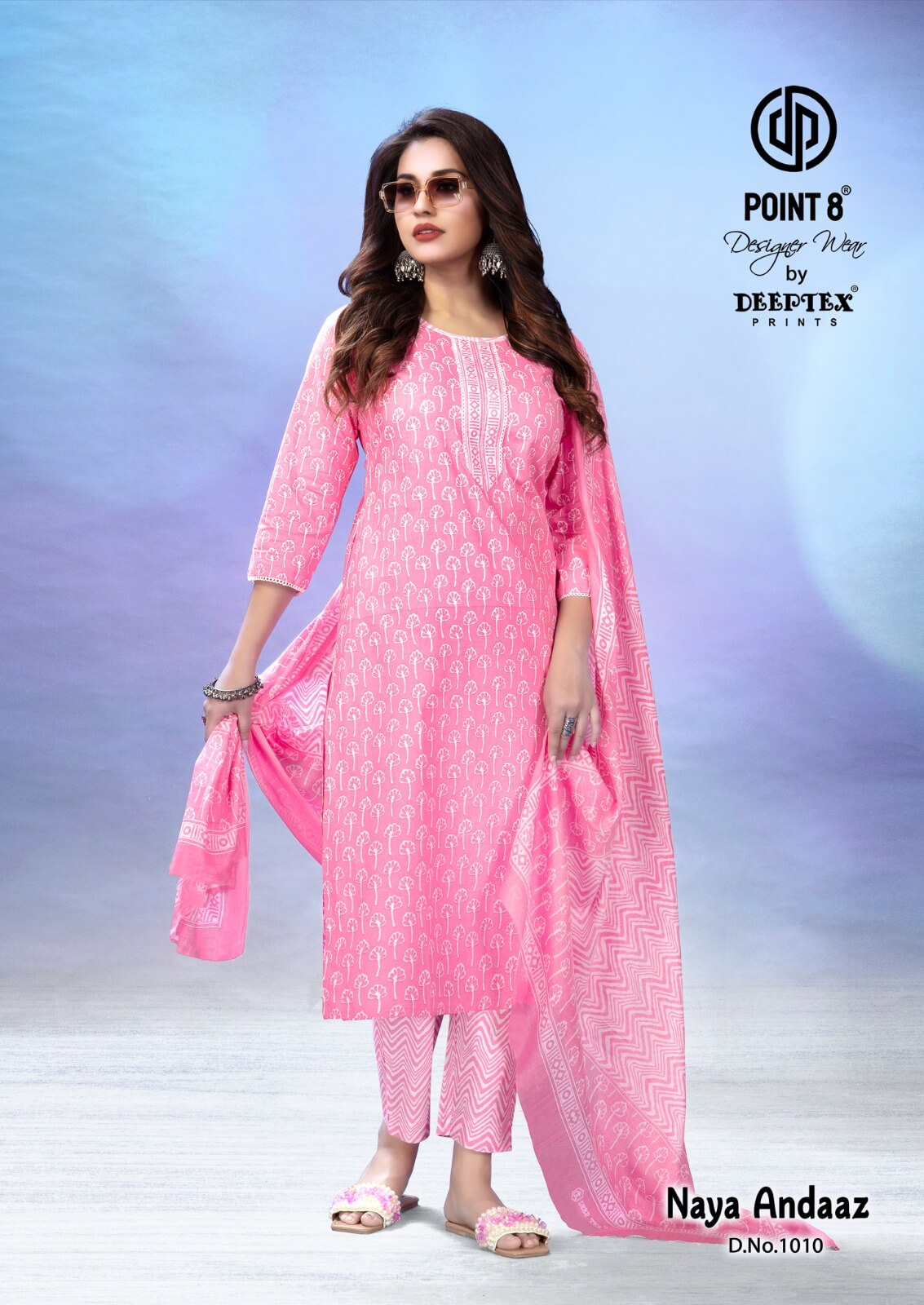 Deeptex Naya Andaaz vol 1 Cotton Salwar Kameez Catalog collection 10