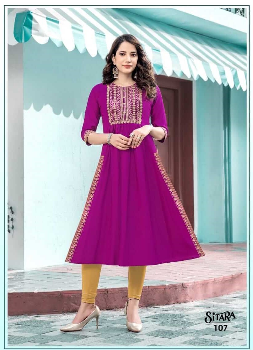 Kinti Sitara Naira Cut Kurti Catalog collection 7