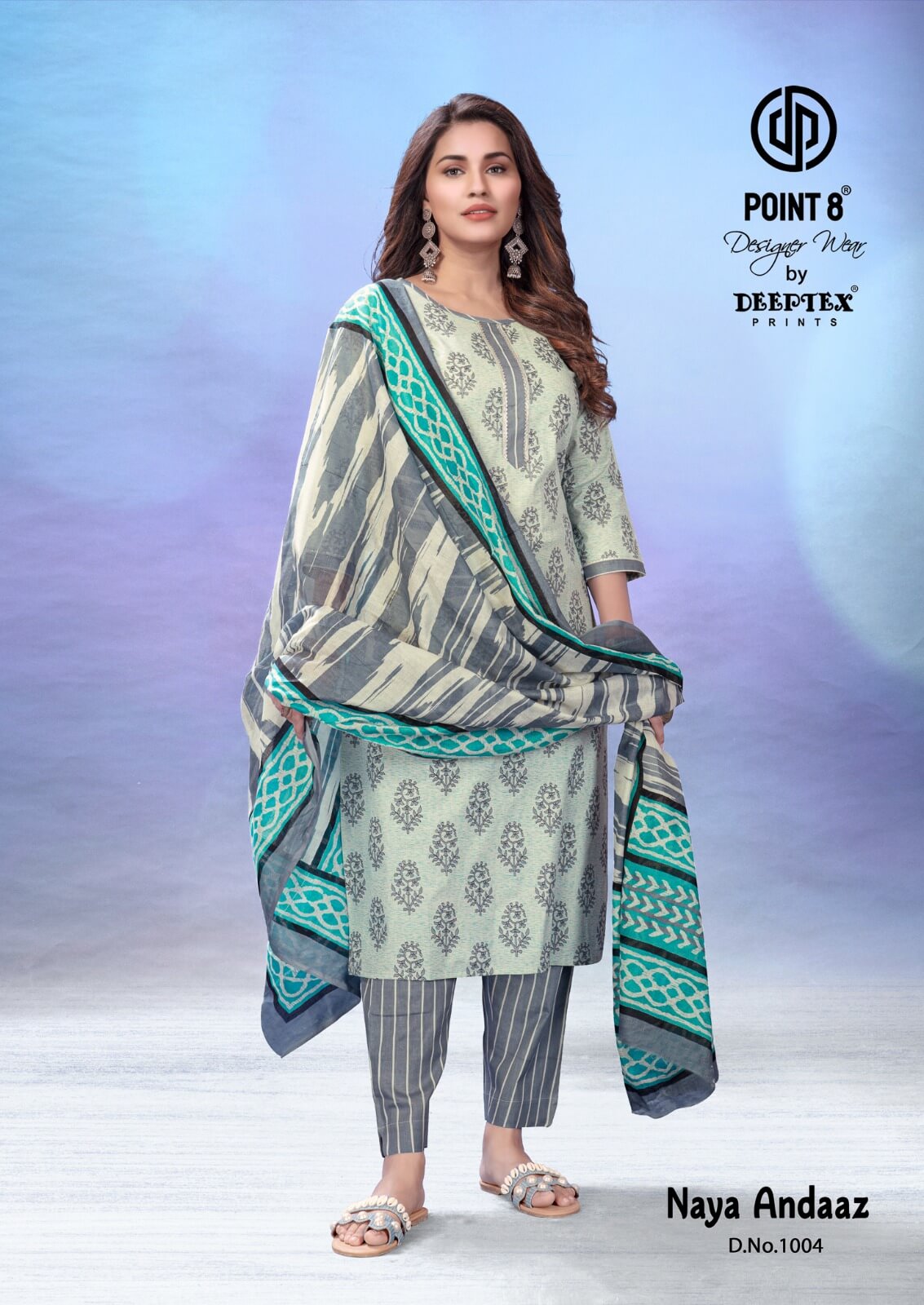 Deeptex Naya Andaaz vol 1 Cotton Salwar Kameez Catalog collection 9