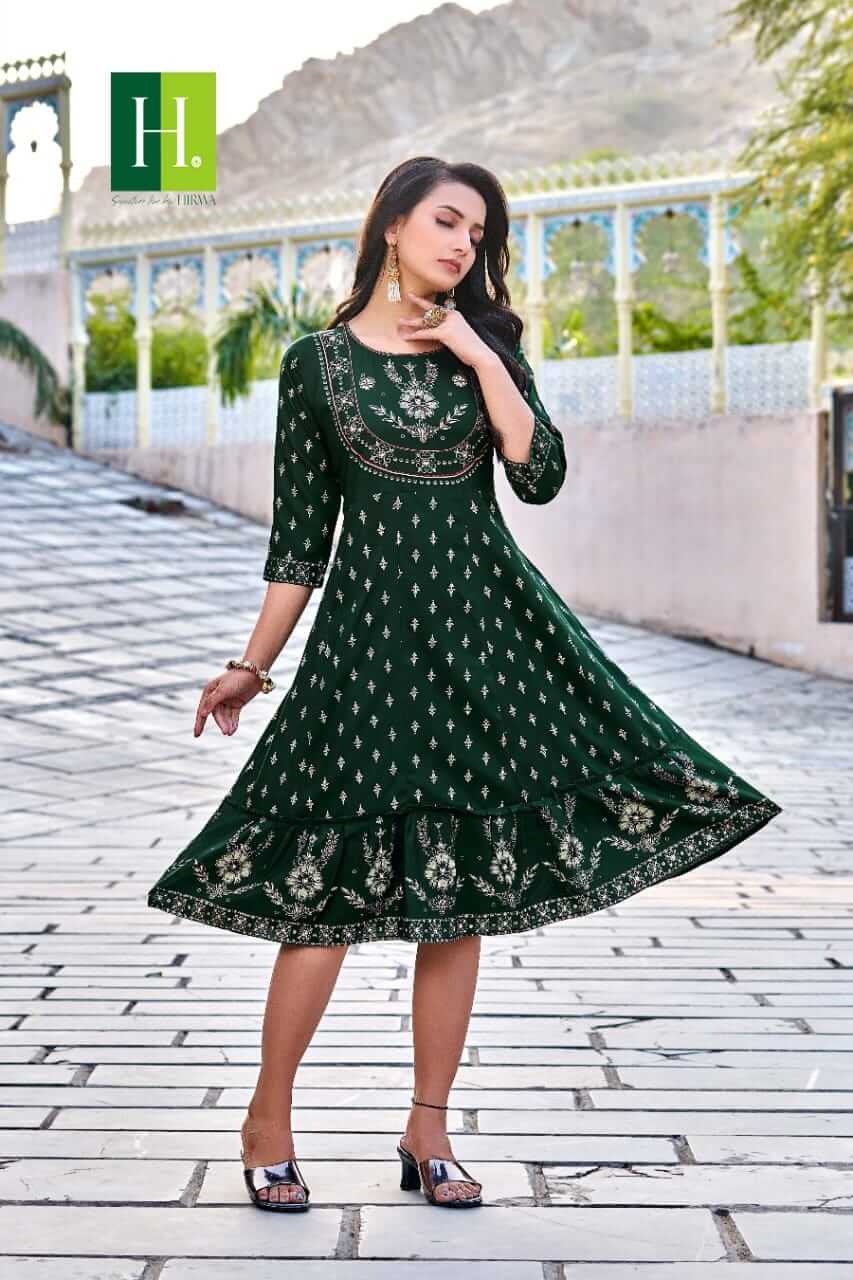 Hirwa Krystle Plus Size Kurtis Catalog collection 3