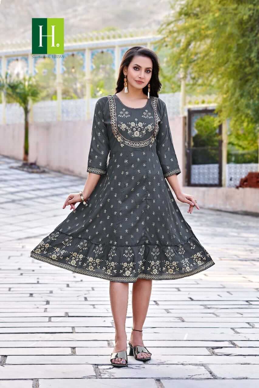 Hirwa Krystle Plus Size Kurtis Catalog collection 5