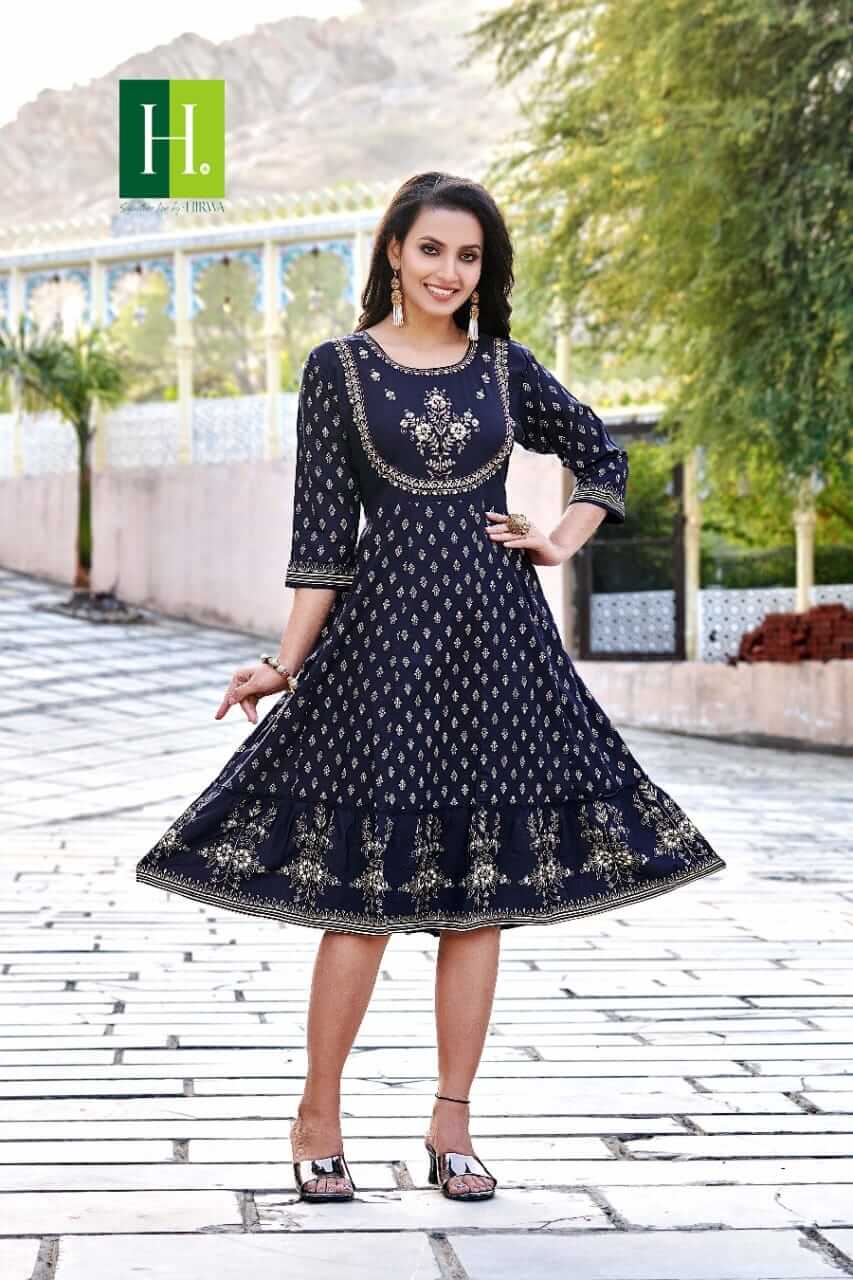 Hirwa Krystle Plus Size Kurtis Catalog collection 7