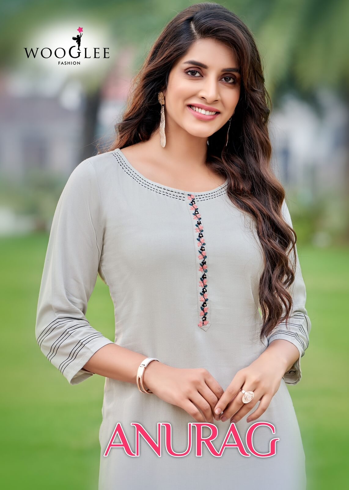 Wooglee Fashion Anurag Rayon Kurti Catalog collection 6