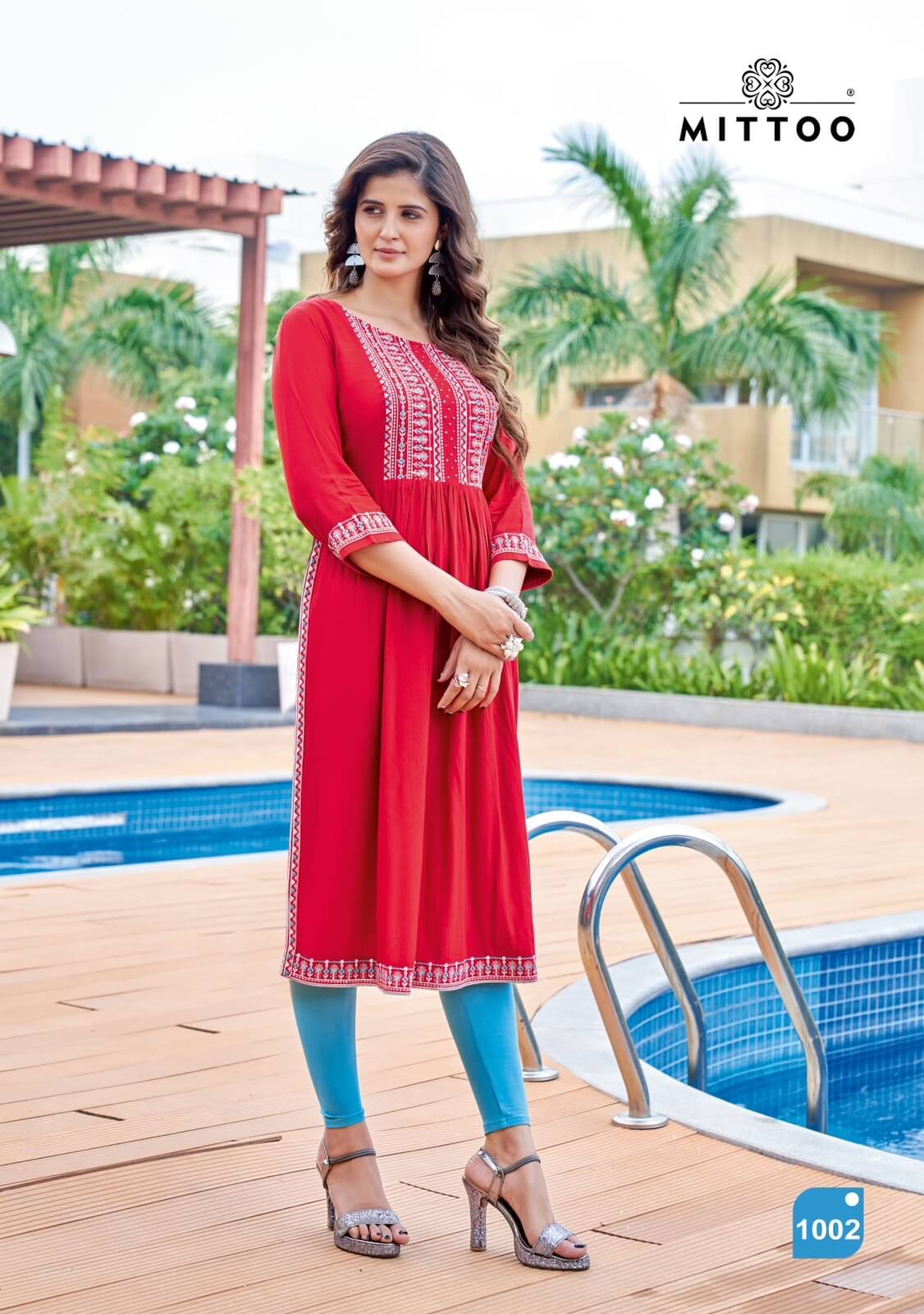 Mittoo Sargam Naira Cut Kurti Catalog collection 6