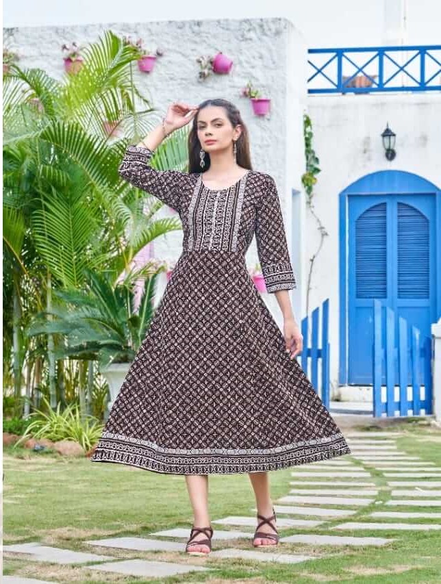 Kinti Nidhi A Line Kurti Catalog collection 2