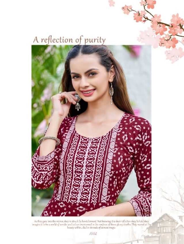 Kinti Nidhi A Line Kurti Catalog collection 1