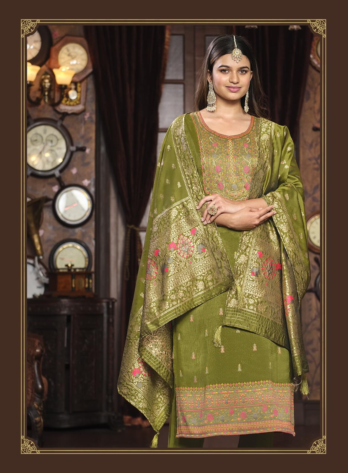 Radhika Lifestyle Banarasi vol 3 Salwar Kameez Catalog collection 6