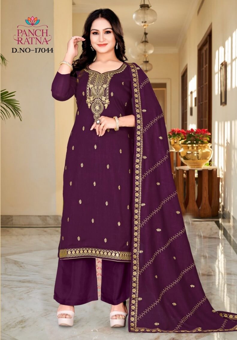 Panch Ratna Urvisha Churidar Dress Material Catalog collection 3
