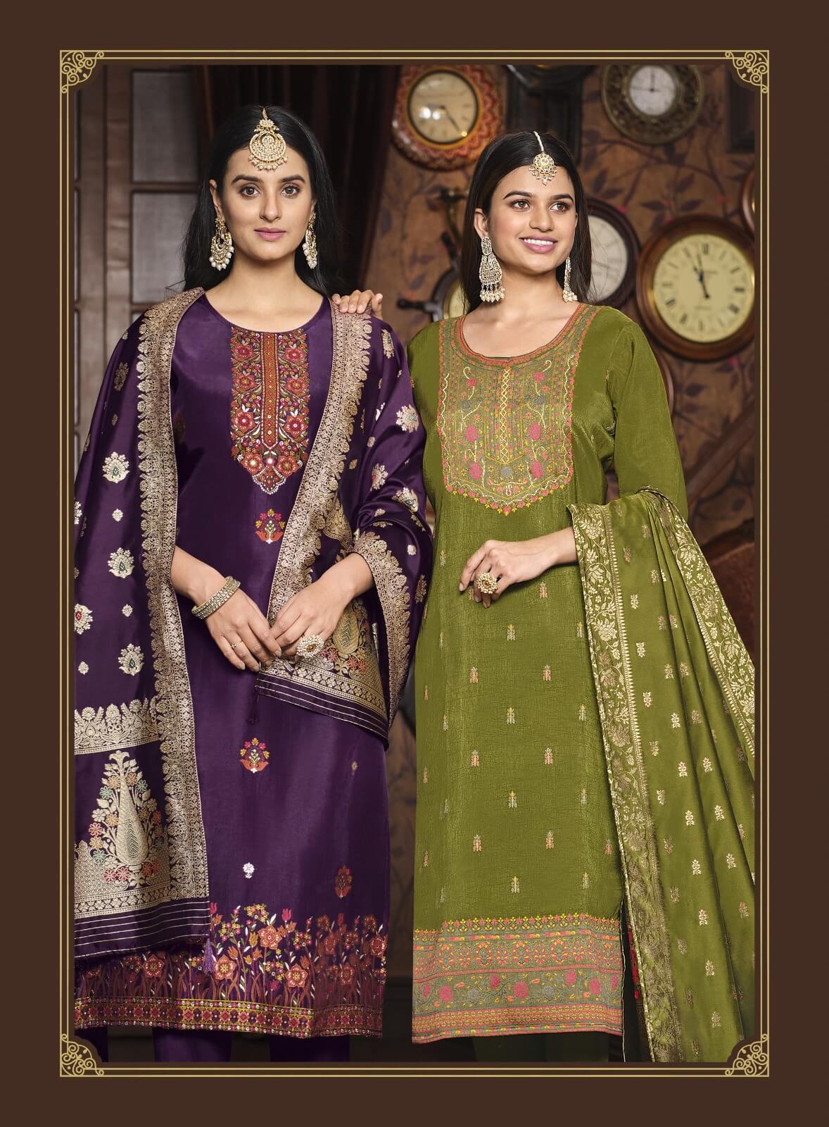 Radhika Lifestyle Banarasi vol 3 Salwar Kameez Catalog collection 8