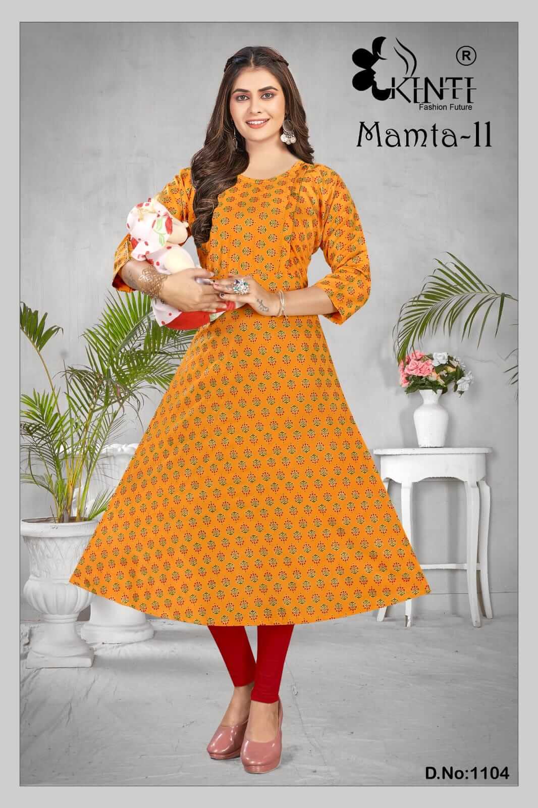 Kinti Mamta vol 11 Feeding Kurtis Catalog collection 7