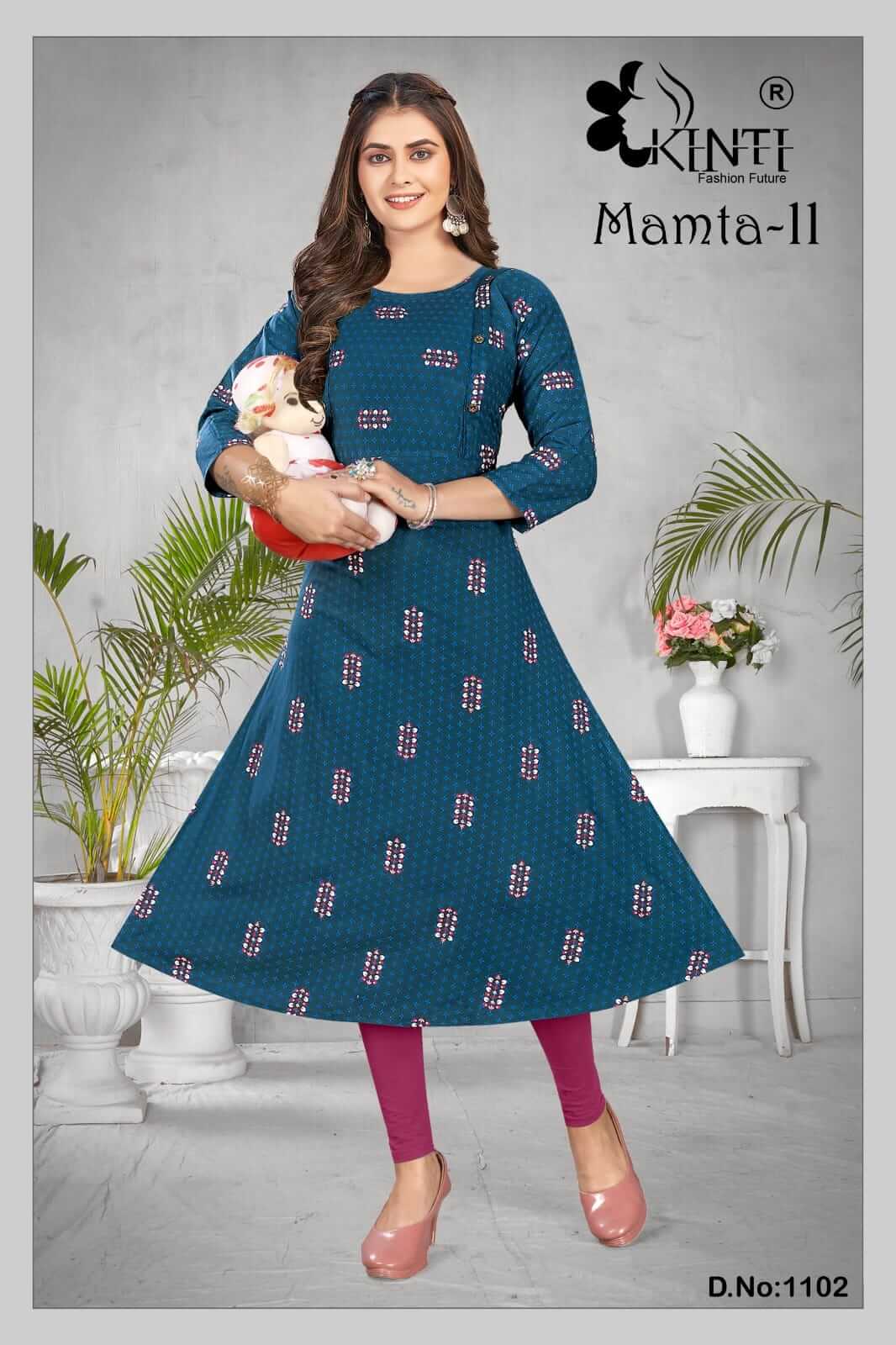 Kinti Mamta vol 11 Feeding Kurtis Catalog collection 5