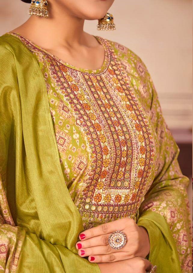 Rangoon Akira Naira Cut Kurti with Pant and Dupatta Catalog at Wholesale Rate