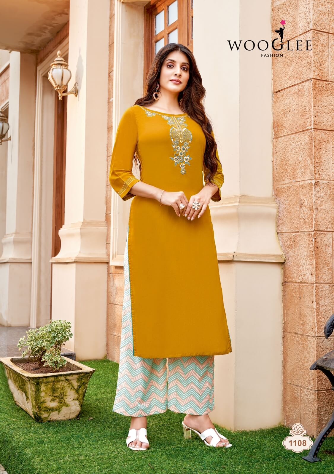 Wooglee Fashion Celebration vol 17 Kurtis with Bottom Catalog collection 2