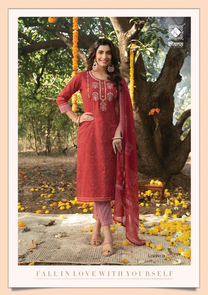 Kiana Kashish Cotton Salwar Kameez Catalog collection 1