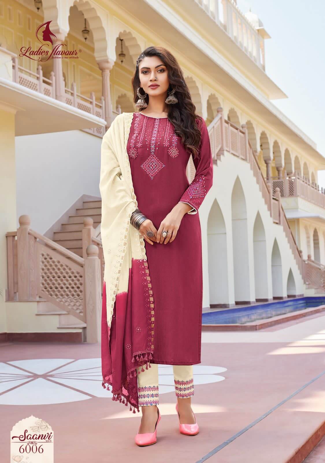 Ladies Flavour Embroidery Salwar Kameez Catalog collection 3