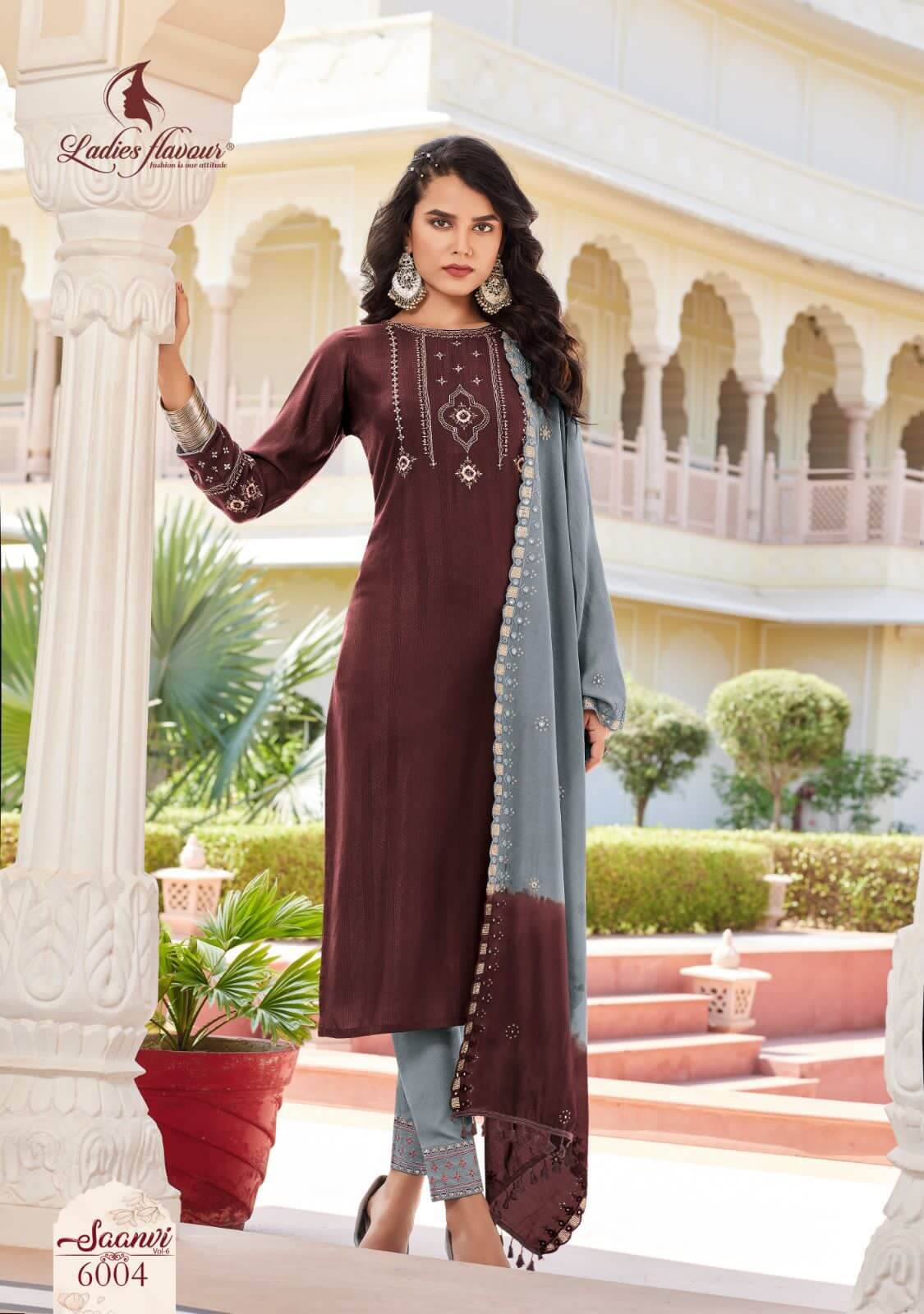 Ladies Flavour Embroidery Salwar Kameez Catalog collection 2