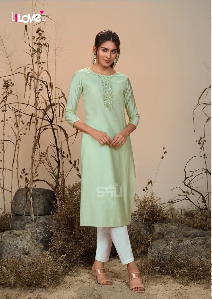 S4u 1Love Pearl Designer Kurti Catalog collection 4