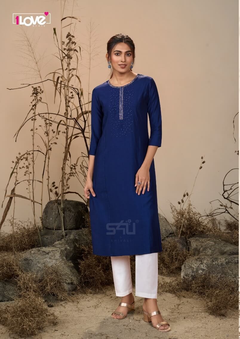 S4u 1Love Pearl Designer Kurti Catalog collection 12