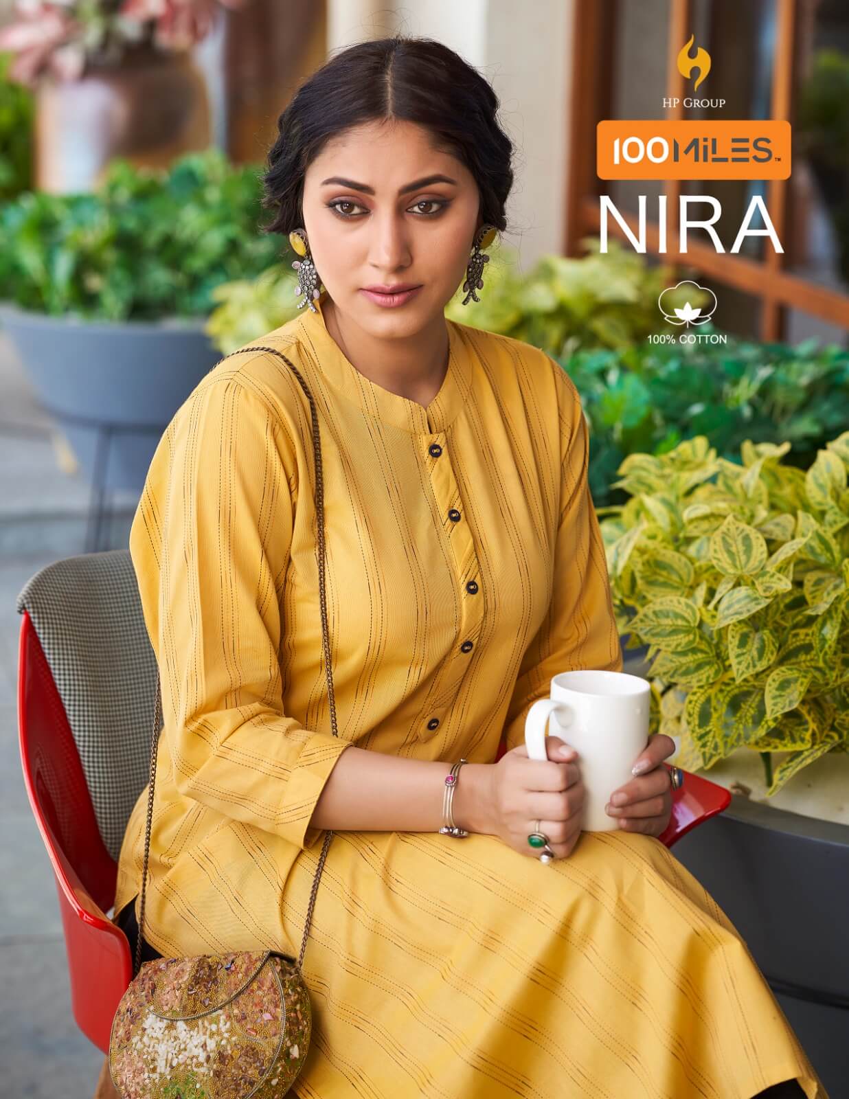 100Miles Nira Cotton Kurtis Catalog collection 7