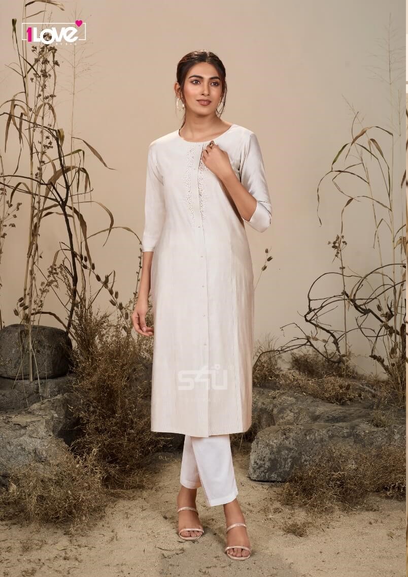 S4u 1Love Pearl Designer Kurti Catalog collection 6