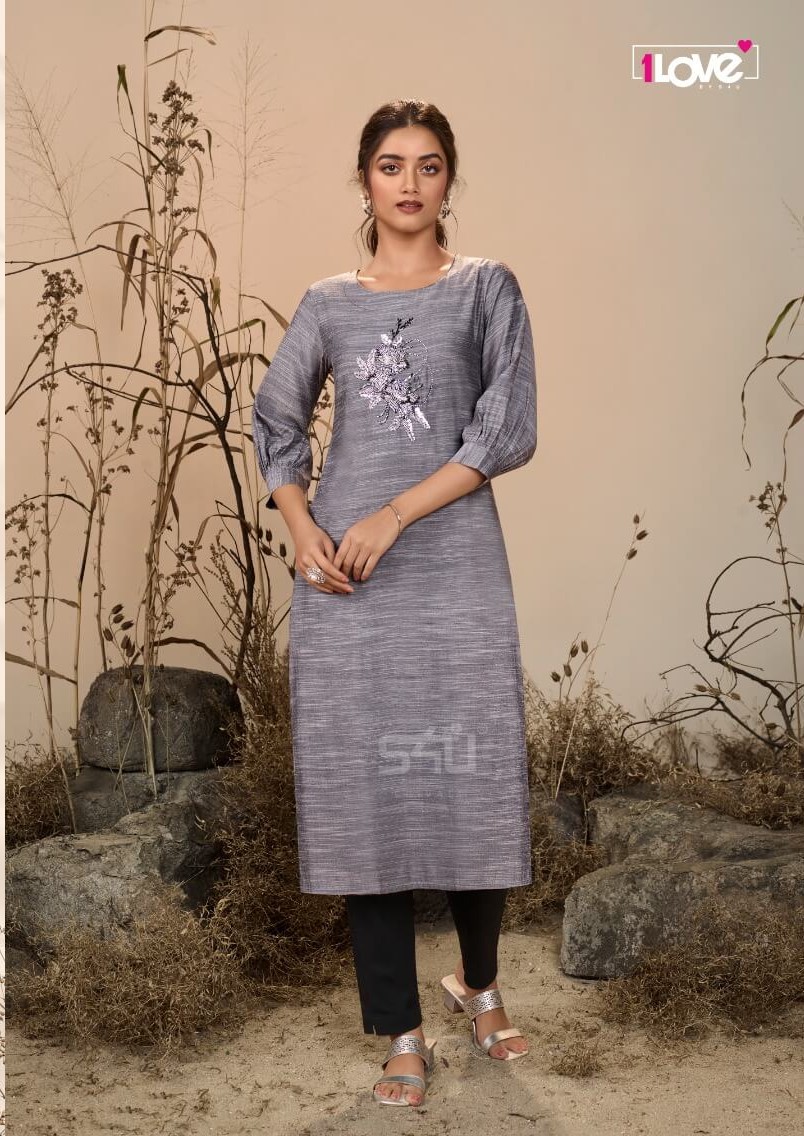 S4u 1Love Pearl Designer Kurti Catalog collection 10