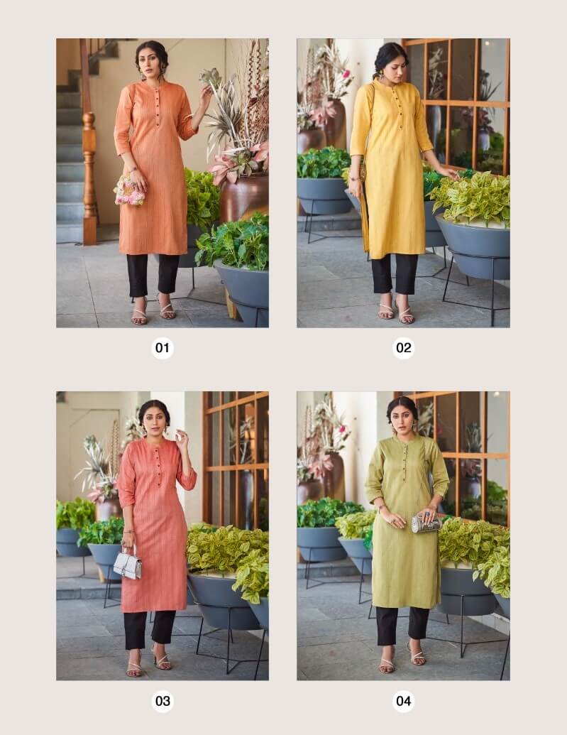 100Miles Nira Cotton Kurtis Catalog collection 6