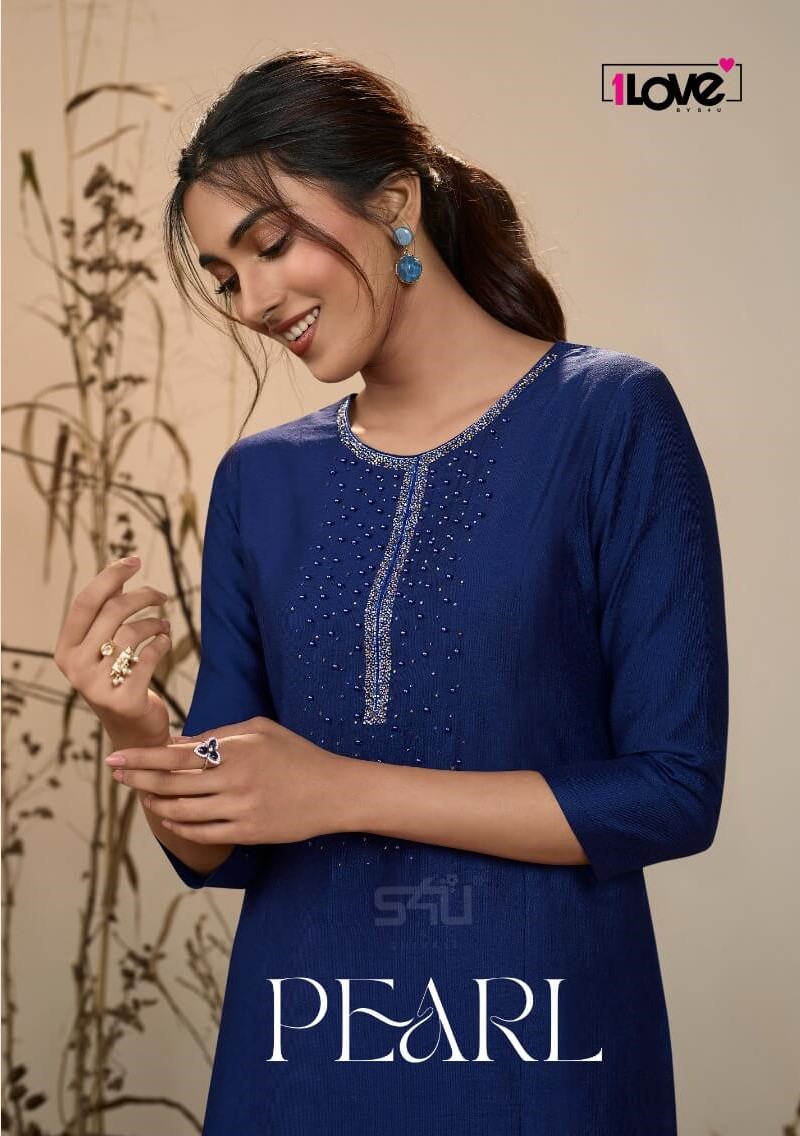 S4u 1Love Pearl Designer Kurti Catalog collection 2