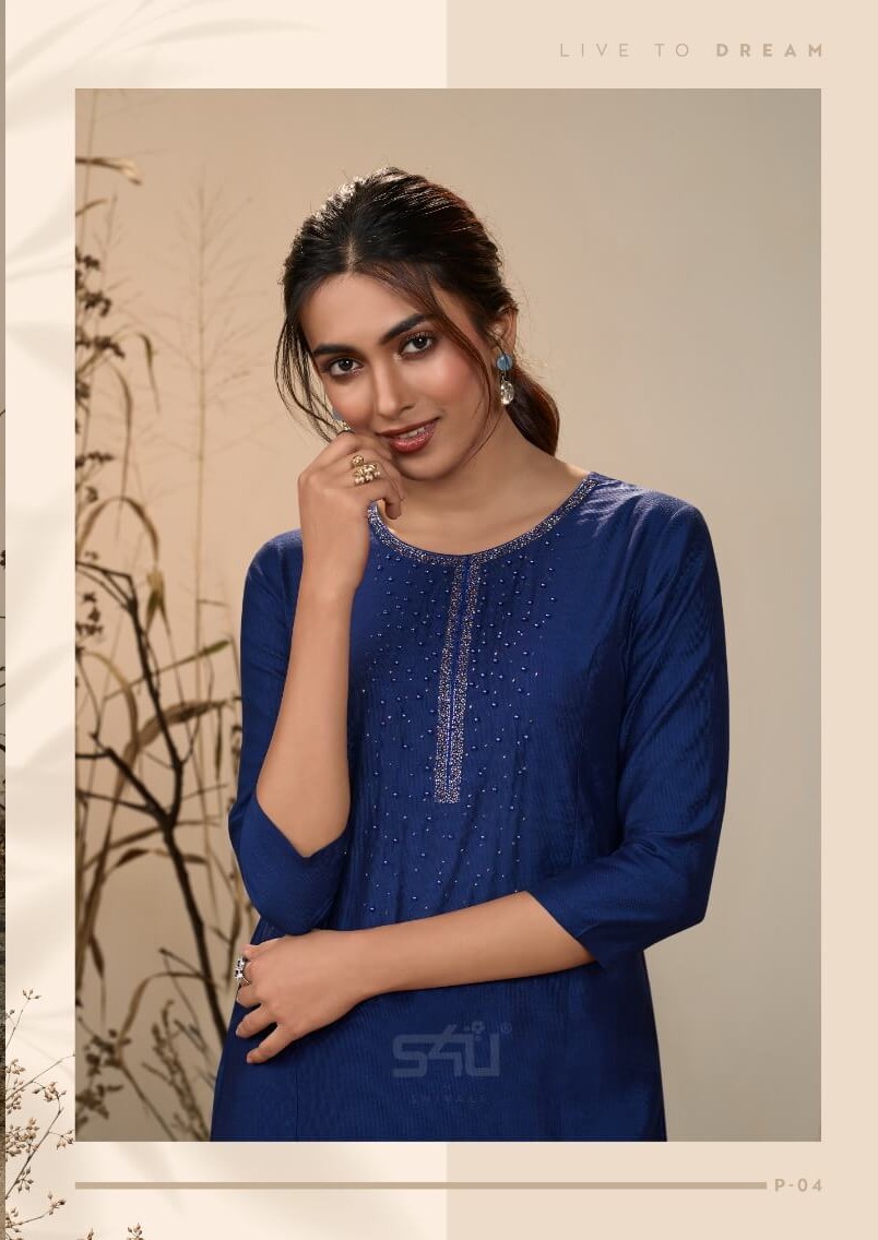 S4u 1Love Pearl Designer Kurti Catalog collection 13