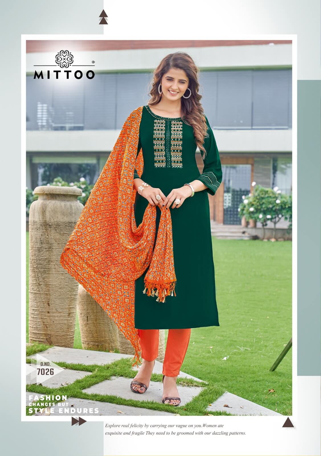 Mittoo Bansri Vol 3 Salwar Kameez Catalog collection 5