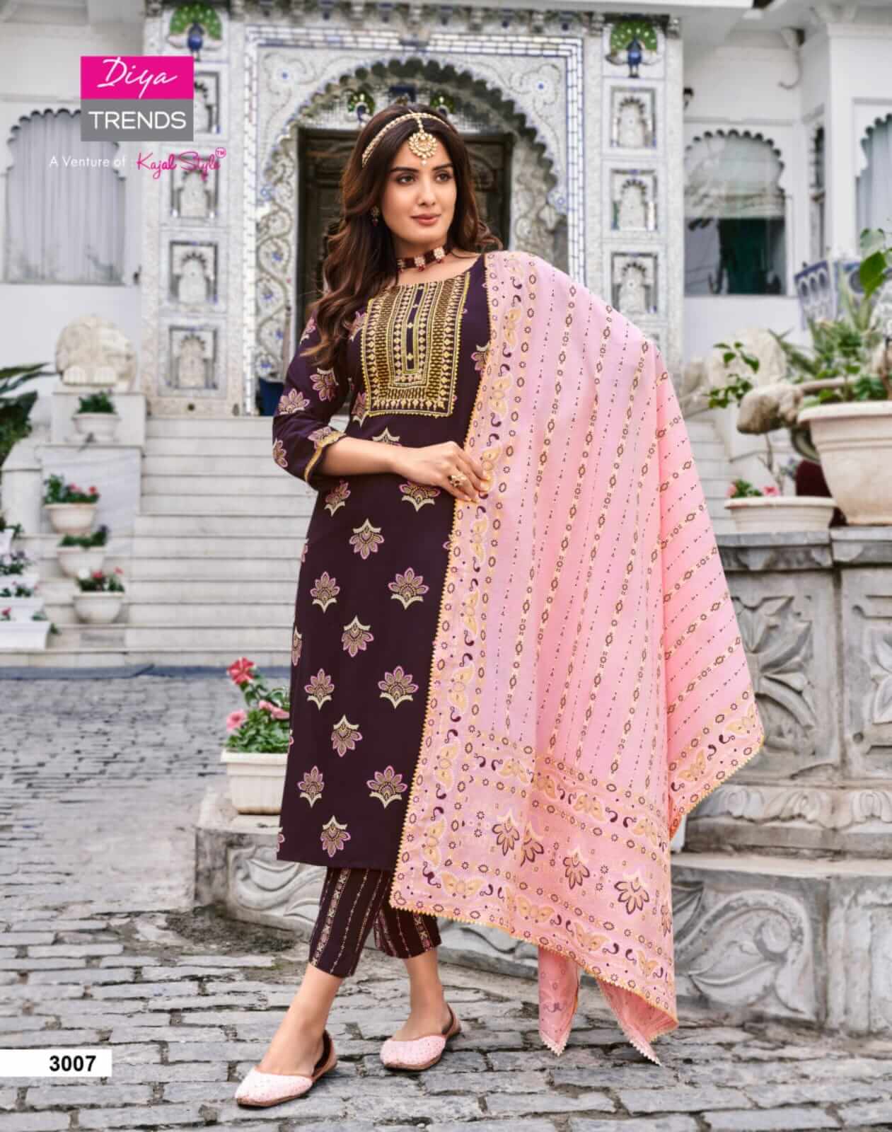 Diya Trends Alveera vol 3 Salwar Kameez Catalog collection 9