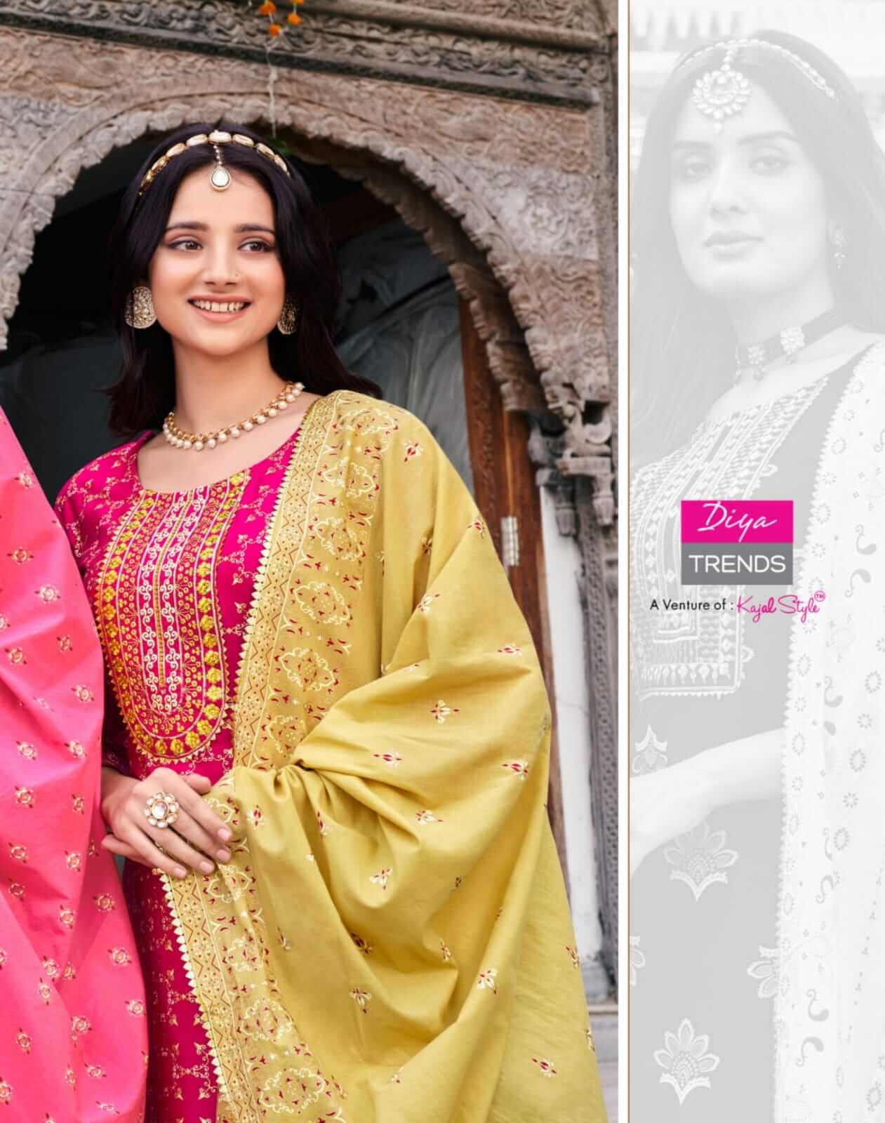 Diya Trends Alveera vol 3 Salwar Kameez Catalog collection 3