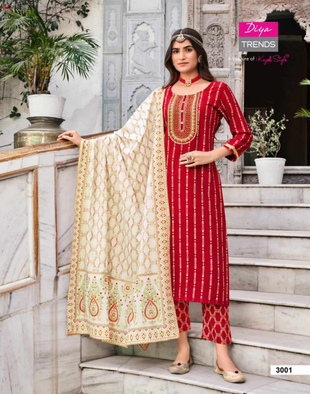 Diya Trends Alveera vol 3 Salwar Kameez Catalog collection 10