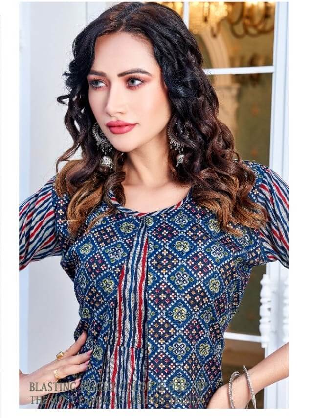 Kinti Rangoon A Line Kurti Catalog collection 2