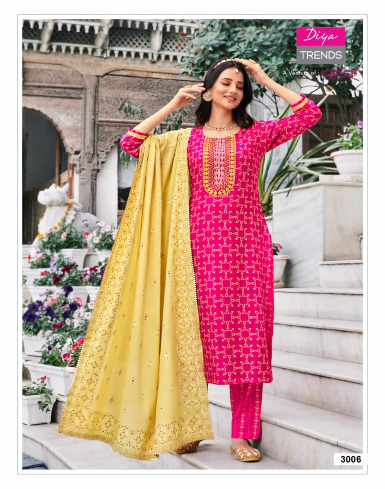 Diya Trends Alveera vol 3 Salwar Kameez Catalog collection 11