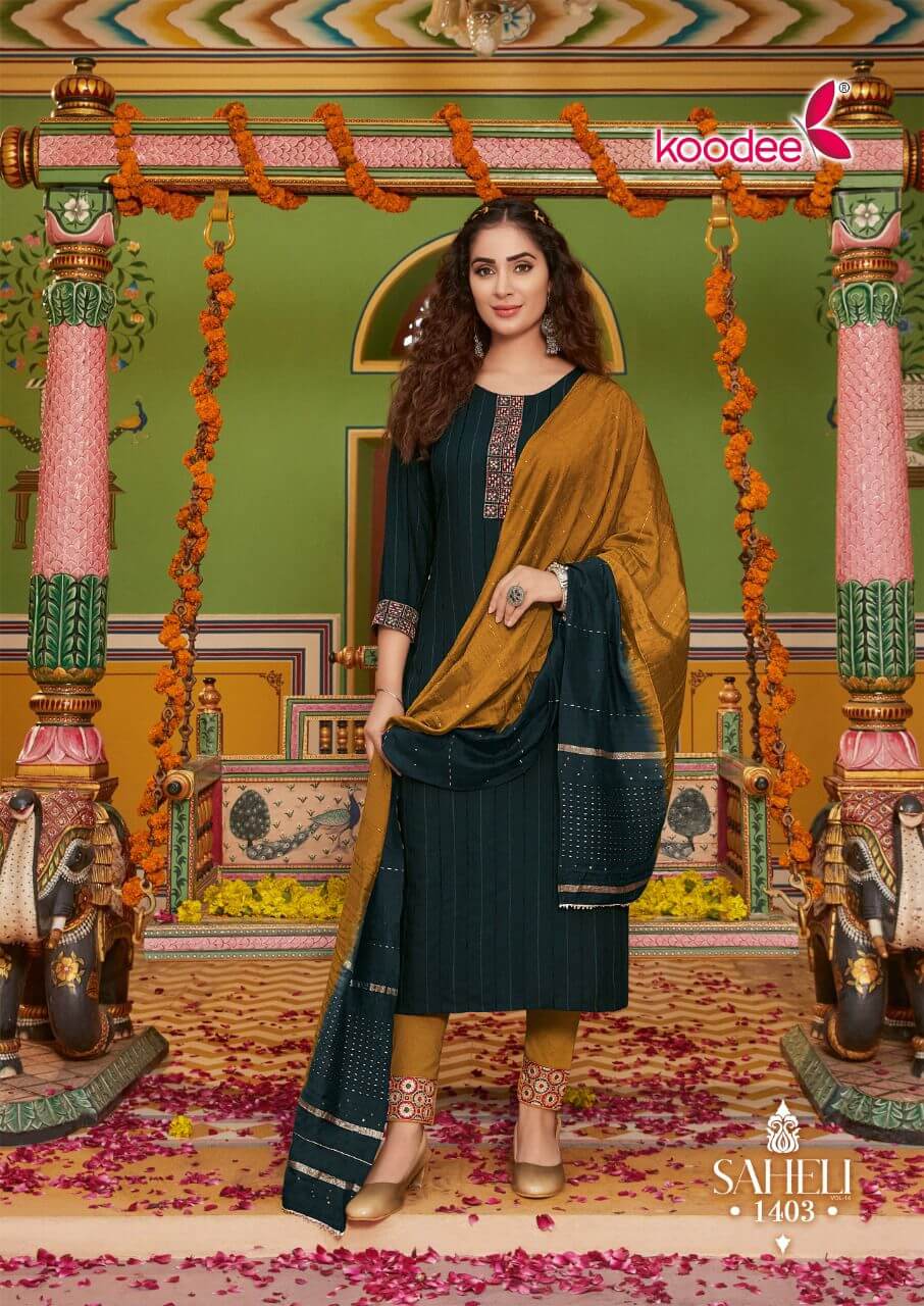 Koodee Saheli vol 14 Readymade Dress Catalog collection 3