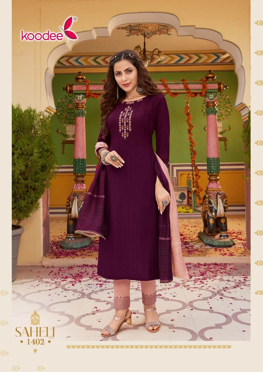 Koodee Saheli vol 14 Readymade Dress Catalog collection 6