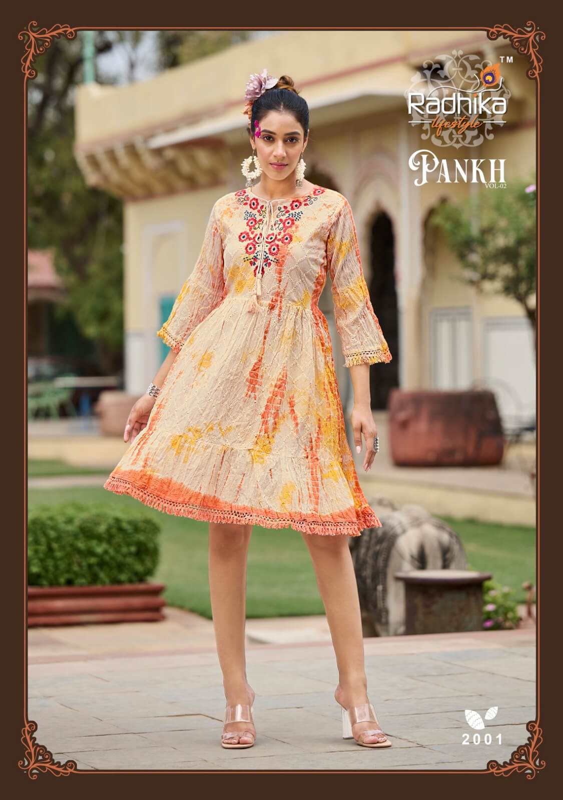 Radhika Lifestyle Pankh vol 2 One Piece Dress Catalog collection 4