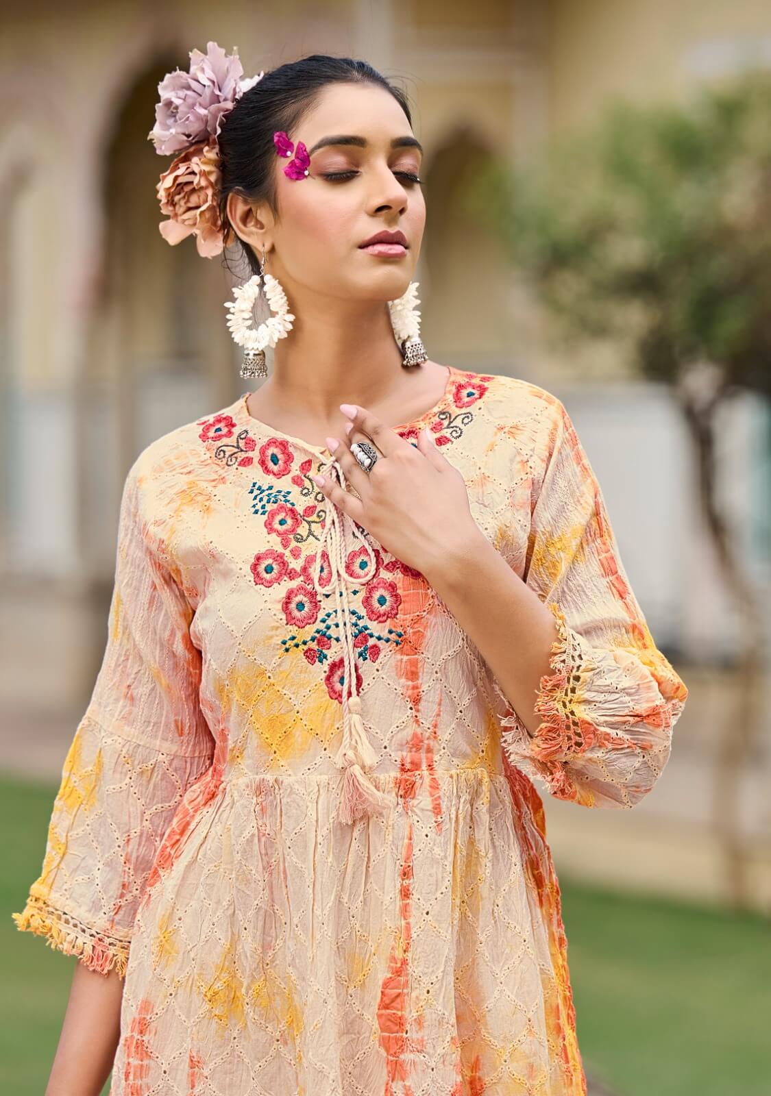 Radhika Lifestyle Pankh vol 2 One Piece Dress Catalog collection 5