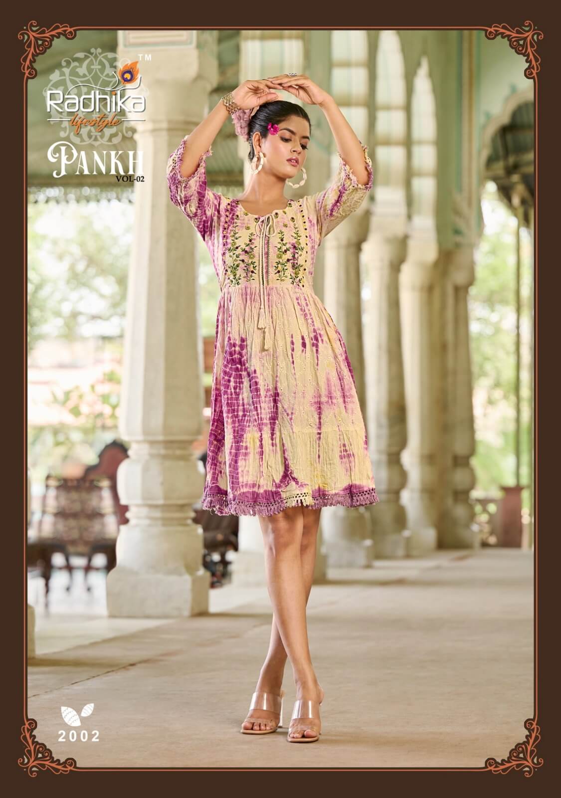 Radhika Lifestyle Pankh vol 2 One Piece Dress Catalog collection 3
