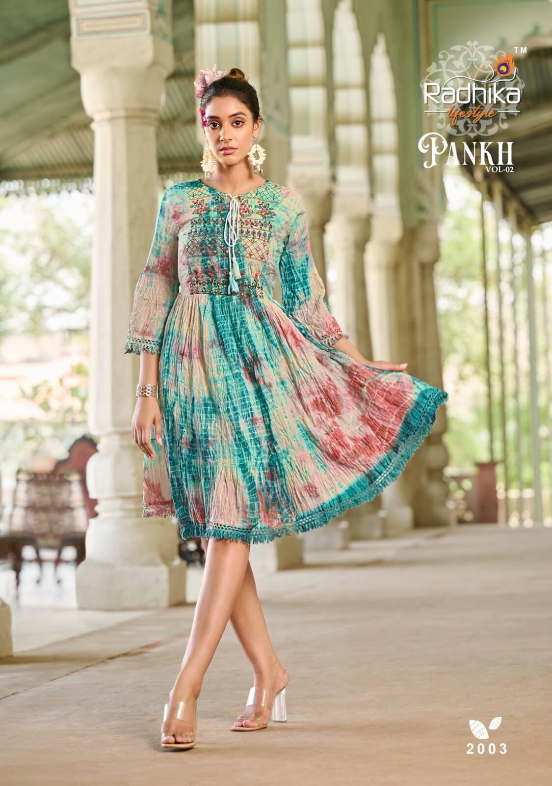 Radhika Lifestyle Pankh vol 2 One Piece Dress Catalog collection 2