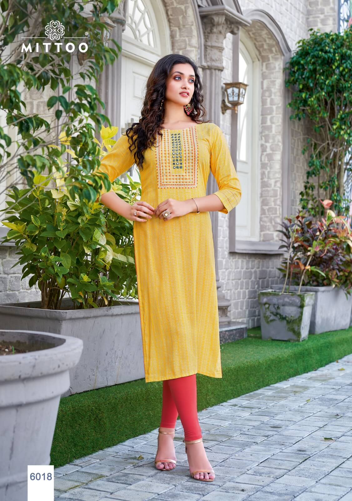 Mittoo Bandhan vol 3 Rayon Kurti Catalog collection 6